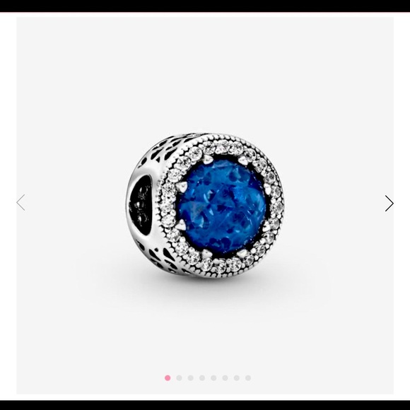 Pandora Jewelry - Pandora limited edition Sparkling Dark Blue crystal Charm /NWT